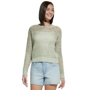 Calvin Klein Jeans Marled Open Stitch Sweater Size S